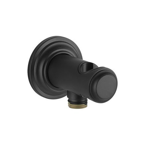 Gessi Venti20 Wandanschlussbogen mit Brausehalter, 1/2 Anschluss,