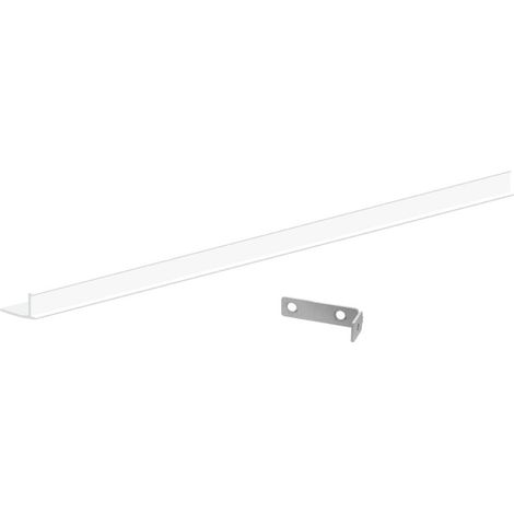 Bi-Led - Support de Fixation R.758.29 - Couvercle et Support de Fixation pour Profil Horizontal éclairant BI-LED (1/4)