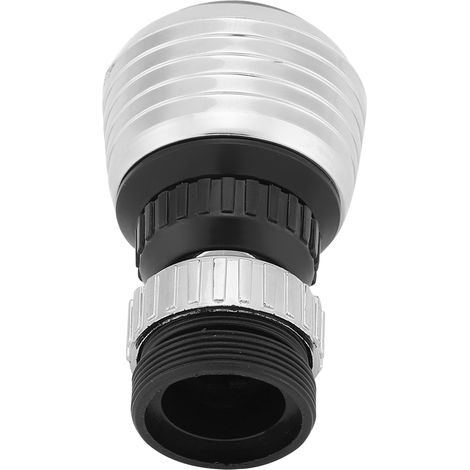 Aireador de grifo económico, ABS cromado, conexión interna G 1/2", rotación de 360°, 1 pieza, juego para baño y cocina. (1/5)