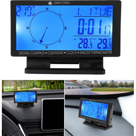 CD60 Multifunktions-Digital-Autothermometer mit Navigation und Zeitanzeige (1/5)
