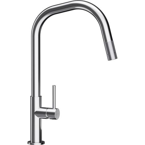Schock Küchenarmatur TALINOS ausziehbar Gunmetal gebürstet (1/4)
