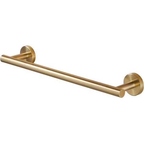 Barre Porte-Serviettes SUS304 Dore 40cm Fixation Murale