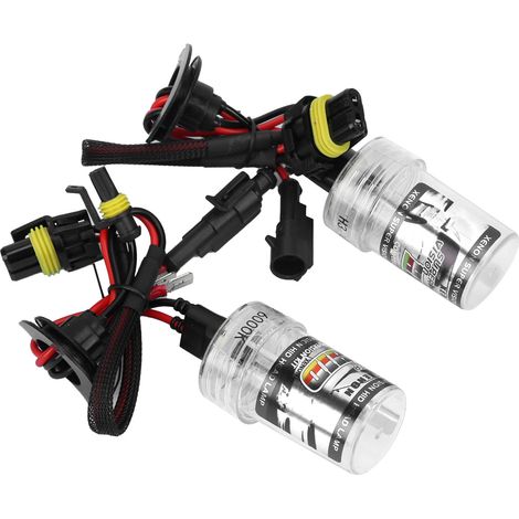 2 ampoules H3 35W 6000K 3250LM blanc brillant, phare avant voiture, luminosité élevée (1/5)