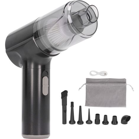 Aspirateur à main sans fil 90000 tr/min, 3 vitesses, démonte-acariens rechargeable pour voiture et maison (1/5)