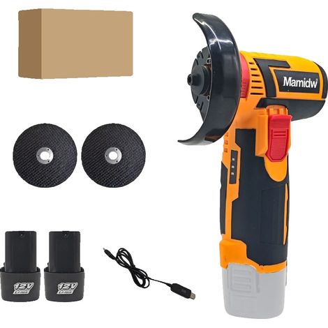 Amoladora angular, diseño compacto, alto rendimiento, batería ORANGE-2 (1/2)