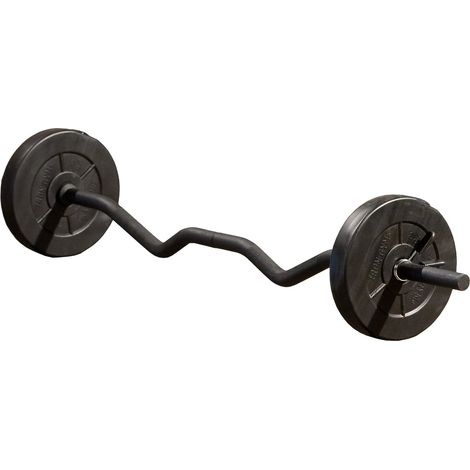 Iron Gym - Set de barra de curl ajustable 23 kg