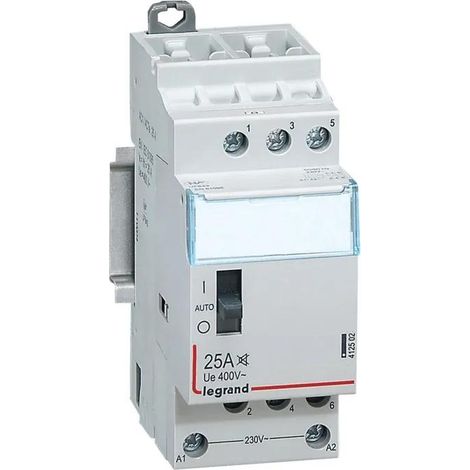 Legrand CX³ contactor tripolar blanco 25 A 230 V