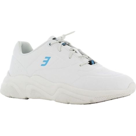 Chaussures de sécurité basses antidérapantes Safety Jogger Champ O2, blanches, pointure 47