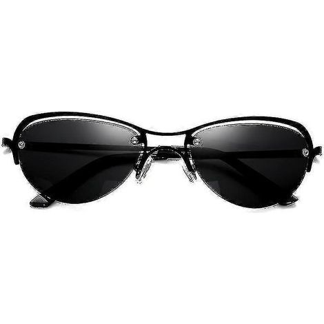 Lunettes de cosplay Trinity du film Matrix, lunettes unisexes sans monture, lunettes de soleil de conduite tendance en métal, accessoires (1/3)