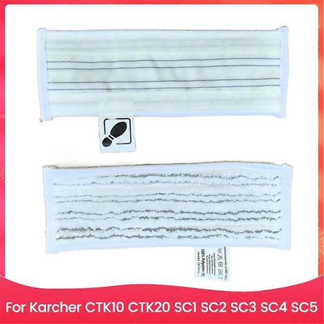 Packung mit 2 Mikrofasertüchern für CTK10, CTK20, SC1, SC2, SC3 und SC4 (1/5)