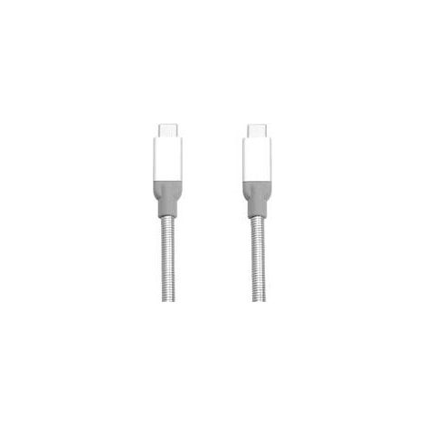 Verbatim Cable de carga y sincronización de acero inoxidable USB-C a USB-C USB 3.1 GEN 2 30 cm (1/4)