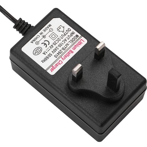Adaptateur secteur 29,4 V 1 A pour chargeur de batterie de scooter électrique Smart Balance 100-240 V (prise britannique) (1/5)