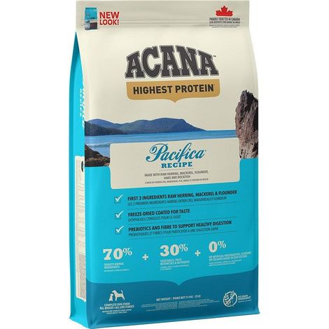 Acana Pacifica Comida para Perro 11,4 kg Rica en Pescado