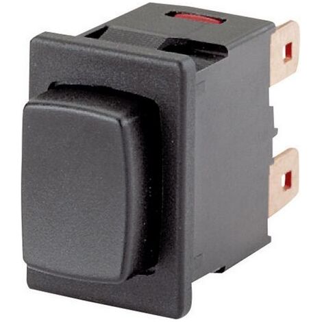 Marquardt 1683.1101 1683.1101 Interrupteur à pression 250 V/AC 16 A 1 x On/Off à accrochage (L x l) (1/5)