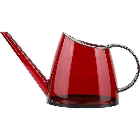 Arrosoir, 1,2 L, couleur rouge, long bec, pour plantes, fleurs, bonsaïs et pots, en intérieur ou en extérieur.-AquaForge (1/5)