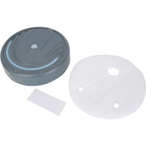 Balayeuse Sans Fil Ultra-Mince Rechargeable Pour Maison Sol Dur Nettoyage Poussière Cheveux Gris (1/5)