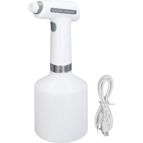 Aspersor eléctrico automático de alta presión para plantas, fabricado en ABS y HDPE, 1 L, ideal para jardín, patio y granja. (1/5)