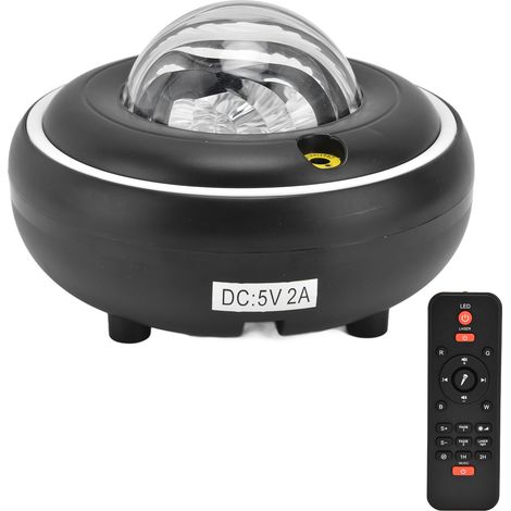 Bunte Nachtlichtlampe mit Fernbedienung, Weltraumstern-Nachtlichtprojektor und Musikplayer – ideal als Geschenk fürs Kinderzimmer. (1/5)