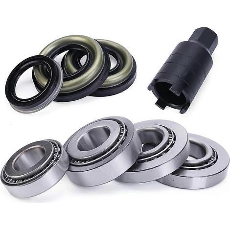 Kit de réparation et de reconstruction des roulements de différentiel arrière pour Cadillac ATS CTS 2013-2019 : F-577158, F-574658, LM50134R, 22993016 (1/5)