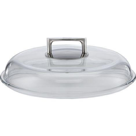 RÖSLE Tapa de vidrio borosilicato 24 cm transparente (1/2)