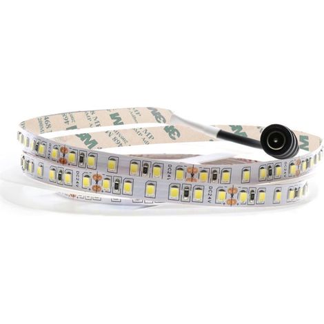 Tiroir LED 24V DC SMD2835 Ziadna IP20 120 Led/m - 5 Métros - DSC 3000K - Ledme - LM2703 (1/2)