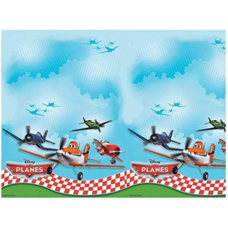 1 TOVAGLIA IN PLASTICA TEMA PLANES 120x180CM