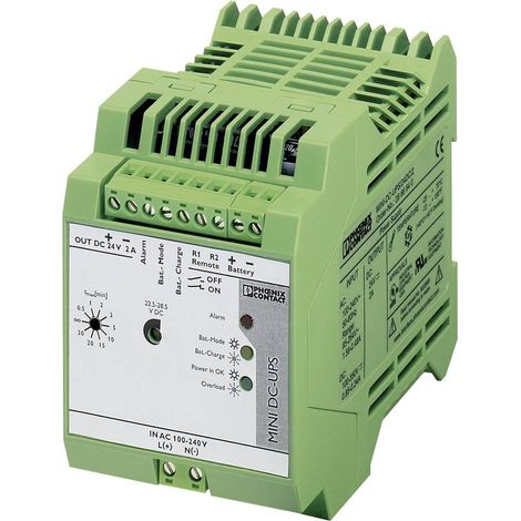 Phoenix Contact MINI-DC-UPS/24DC/2 UPS da guida DIN (1/2)