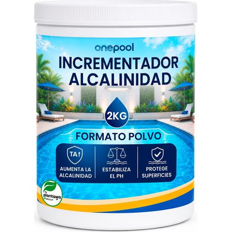 Correcteur d’Alcalinité TAC Piscine 2 kg  TAC Plus et Augmentateur d’Alcalinité en Poudre  Aide à Stabiliser Le pH  Entretien de l’Eau des Piscines et Spas (1/5)
