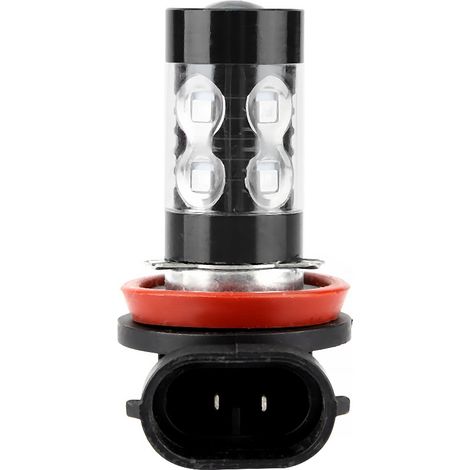 Kit de phares antibrouillard LED 6000K bleu pour voiture - 2 pièces, H11/H8, 50W (1/5)