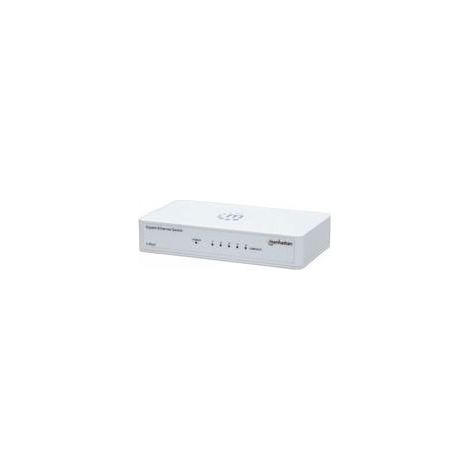 5x RJ45 Gigabit Switch, Plastic, Desktop