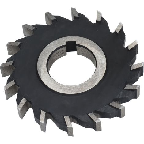 Fraise à surfacer 80mm carbure HSS 16 dents, disque de fraisage acier rapide pour planage, outil de coupe haute vitesse (1/5)