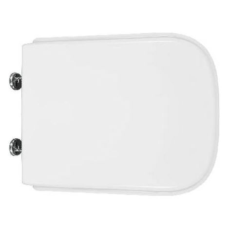 SIÈGE DE WC NOIR EN CÉRAMIQUE CUVETTE ALISEO FORME 8 Dimensions : Blanc Charnières à expansion