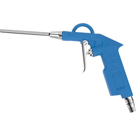 Pistolet de soufflage d'air à haut débit avec buse étendue, accessoires de compresseur pneumatique, outil de nettoyage de la poussière (1/5)