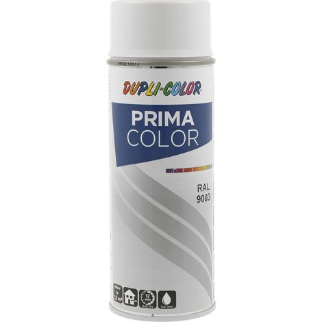 Dupli Color Prima Lackspray, Sprühlack 400ml, signalweiß glänzend RAL 9003 (1/2)
