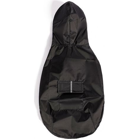 Imperméable Chien Trench Pluie Léger Respirant Manteau Chien Grande Taille Doublé Froid Bandes Réfléchissantes Veste Chien Capuche 6XL Bleu (1/5)