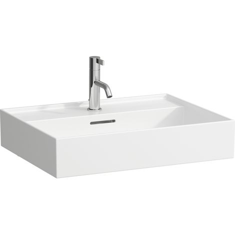 LAUFEN Kartell lavabo à encastrer, 1 trou pour robinet, avec