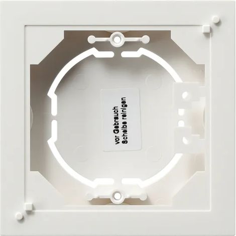 Gira Caja AP 1f plana System 55 Blanco puro [021929], 0219 29