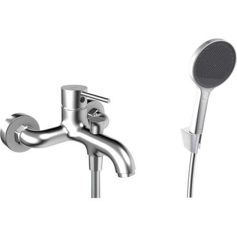 kielle Oudee - Mitigeur de baignoire avec accessoires EcoSpare, chrome 10302SN40 (1/5)