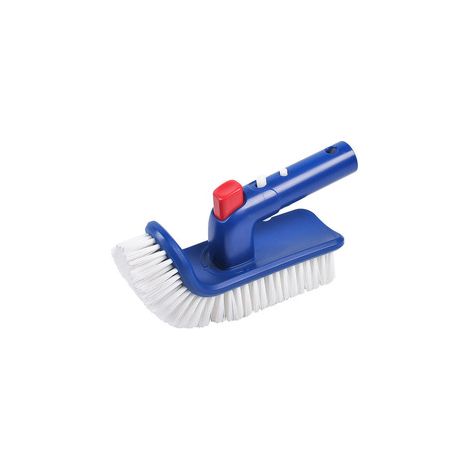 Brosse murale pour spa et bassin – Légère, tête orientable 180°, plastique, pour piscine (1/4)