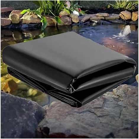 Bâche pour bassin renforcée 2 x 3 m - Membrane étanche pour bassin à koïs et jardin aquatique (1/5)