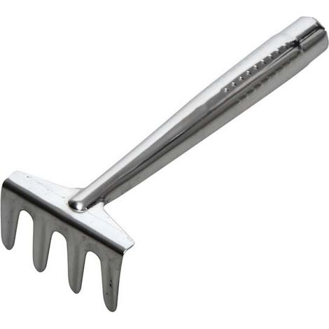 Mini râteau inox Jardin intérieur (1/2)