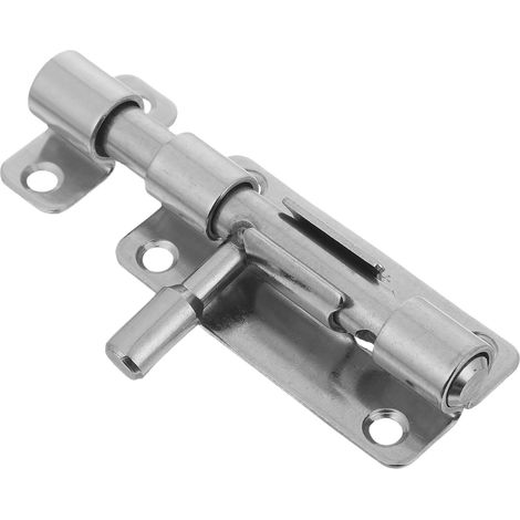 Verrou Coulissant en inox 304 Pêne de 10 CM (1/5)