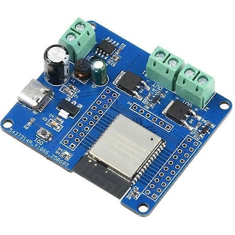 ESP32-32E MOS-Schaltmodul, Wi-Fi/Bluetooth-Entwicklungsboard, UART-Programmierung, 5-80V DC-Netzteil, 2 Kanäle. (1/5)