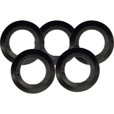 5-Pack Bathtub Drain Seal, Sink Drain Lip Seal, YMYNY Basket Strainer Rubber Seal (1/4)