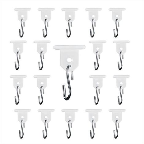 Ganci per tendalino camper, 17 pezzi Accessori per tendalino camper Ganci a S per tendalino, Ganci per tendalino da campeggio Accessori per binari tubolari Campeggio roulotte Natale Tenda da campeggio (1/4)