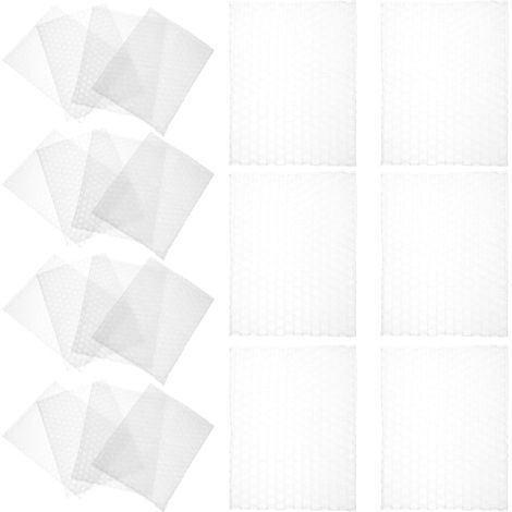 Lot de 100 Pochettes à Bulles 15X10 CM Double Paroi Antichoc pour Emballage et Déménagement d'Objets Fragiles Vaisselle Verre et Électronique (1/5)