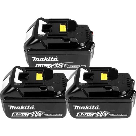 Lithium-Ionen-Akku, 6000 mAh Kapazität, kompatibel mit 18-V-Elektrowerkzeugen, YZMT 6AX3, 18V-c (1/2)