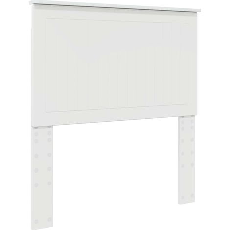 Maison Exclusive - Testiera con testiera Bianco Lucido 90 cm Legno multistrato (1/5)