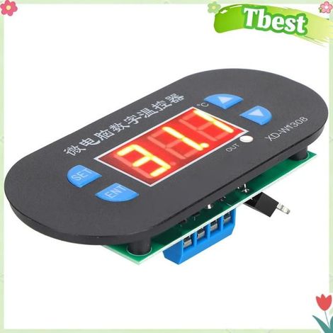 Thermostat d'incubateur - TBEST - Modèle 10A - LED numérique - Plage -55 à 120°C - Précision 0,1°C (1/5)