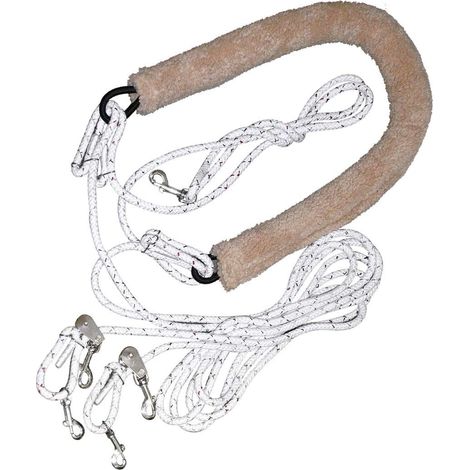 Cordage d'entraînement en bobines de chambon avec mousquetons